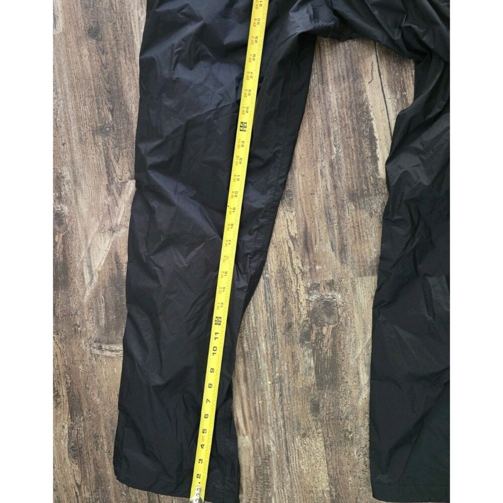Marmot PreCip Eco Full Zip Rain Pants L Black Waterproof Outdoor - Picture 5 of 6